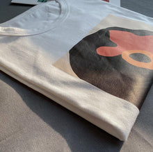 将图片加载到图库查看器,Toppies 2020 summer character t-shirts fashion girls tops short sleeve printing t-shirts Korean women clothes 95% cotton