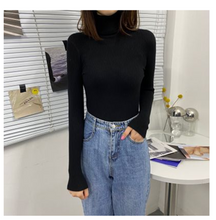 将图片加载到图库查看器，Women Sweaters 2020 Autumn Winter Tops Korean Slim Women Pullover Knitted Sweater Jumper Soft Warm Pull Femme
