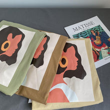 将图片加载到图库查看器，Toppies 2020 summer character t-shirts fashion girls tops short sleeve printing t-shirts Korean women clothes 95% cotton
