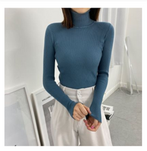 将图片加载到图库查看器，Women Sweaters 2020 Autumn Winter Tops Korean Slim Women Pullover Knitted Sweater Jumper Soft Warm Pull Femme
